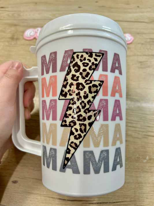 Mama w/ Lightning Bolt 34oz Mega Mug