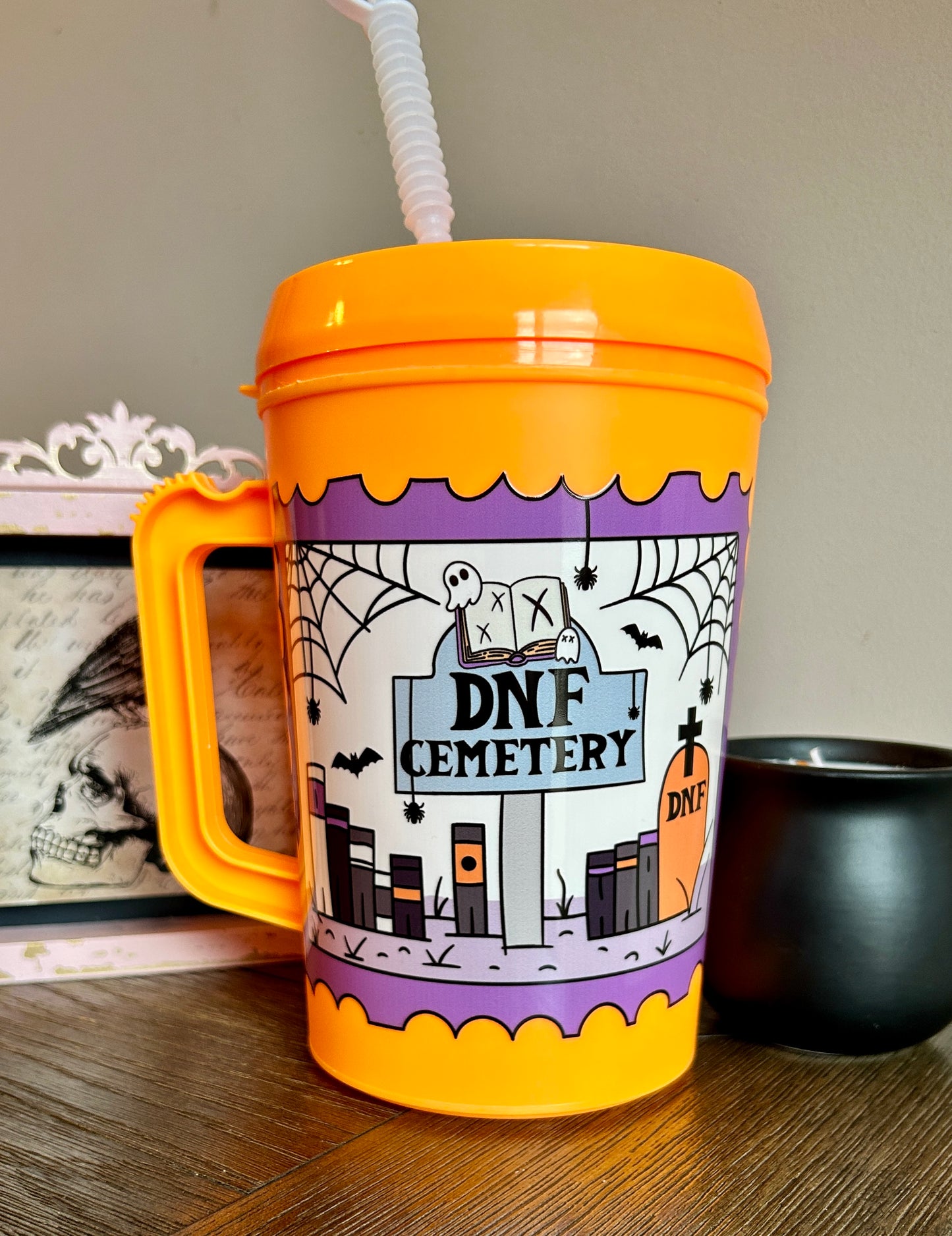 DNF Cemetery 34oz Mega Mug