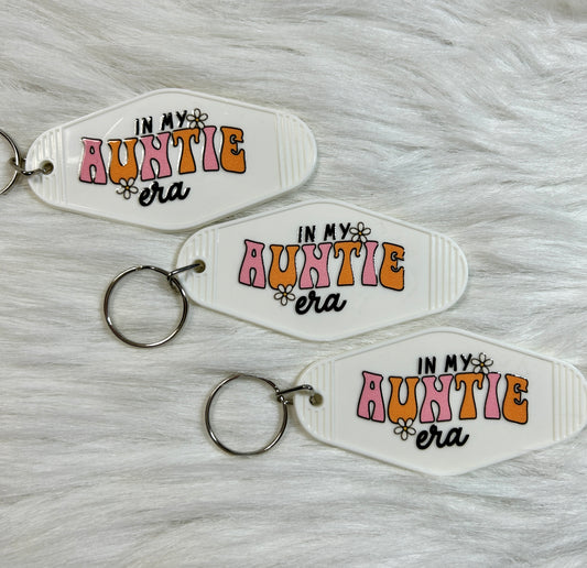 Auntie Era Motel Keychain