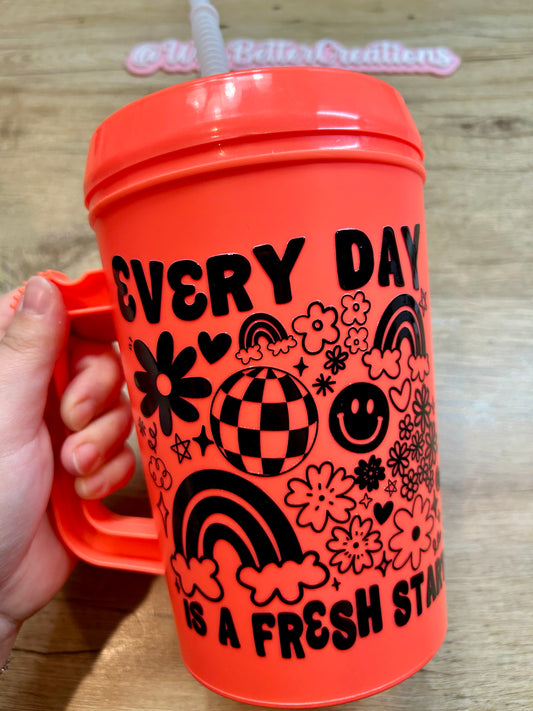 Fresh Start 34oz Mega Mug