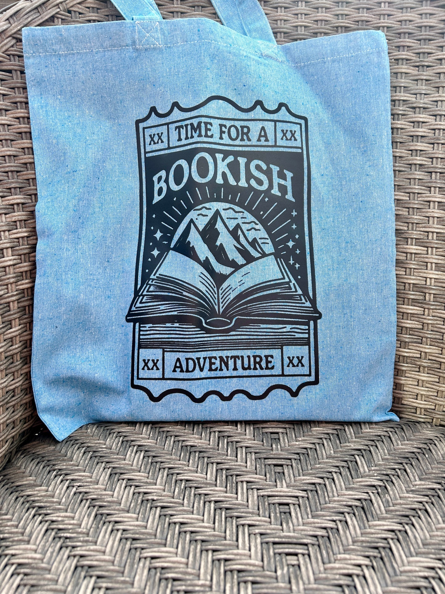 Bookish Ticket Tote Bag