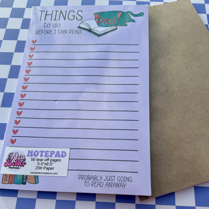 Before I Can Read Notepad