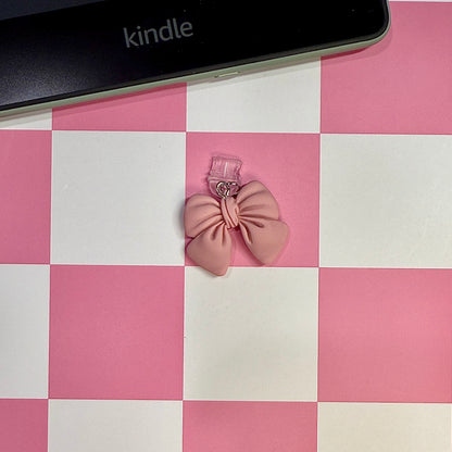 Puffy Bow Dust Plug Charm