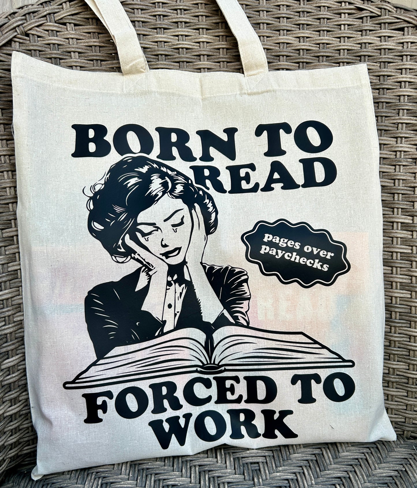 Forced to Work Tote Bag