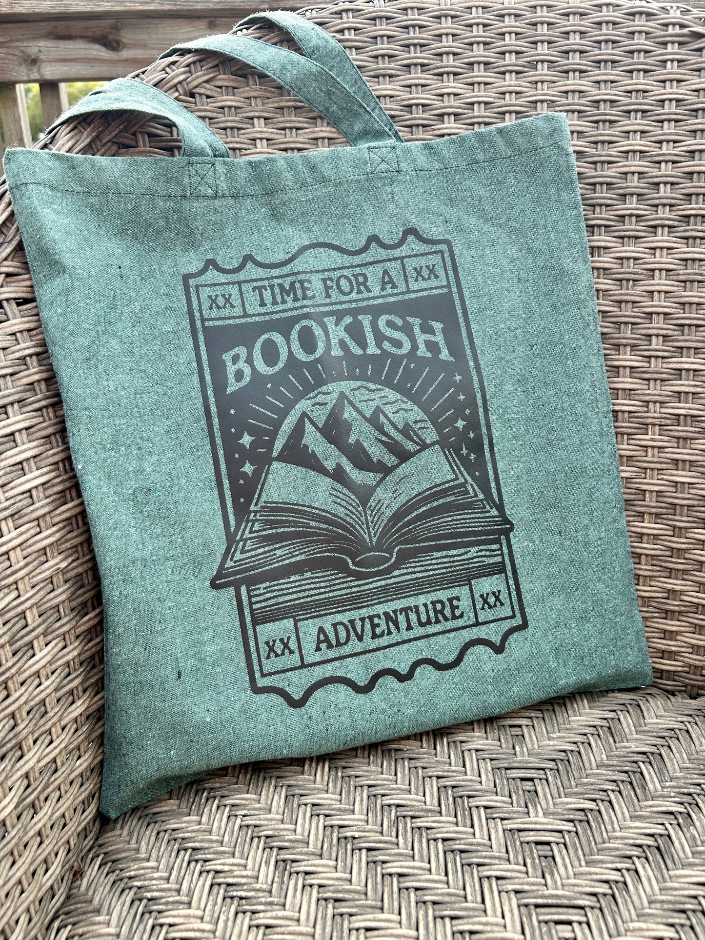 Bookish Ticket Tote Bag