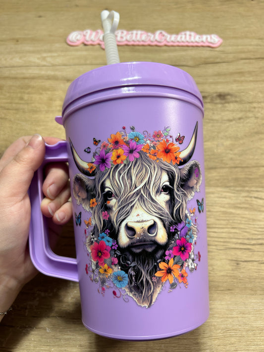 Purple Cow 34oz Mega Mug