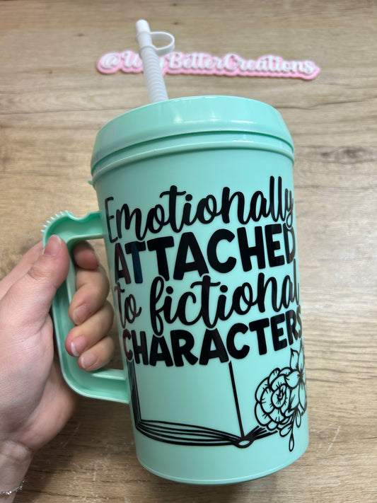 Emotionally Attached 34oz Mega Mug