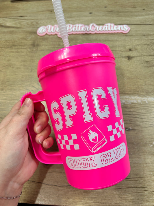 Spicy Book Club 34oz Mega Mug