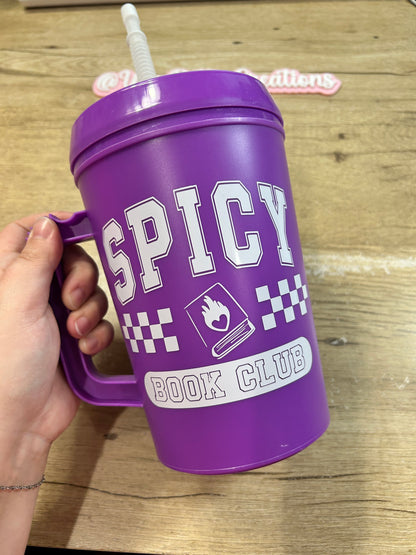Spicy Book Club 34oz Mega Mug