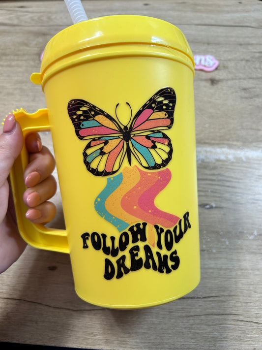 Follow Your Dreams 34oz Mega Mug