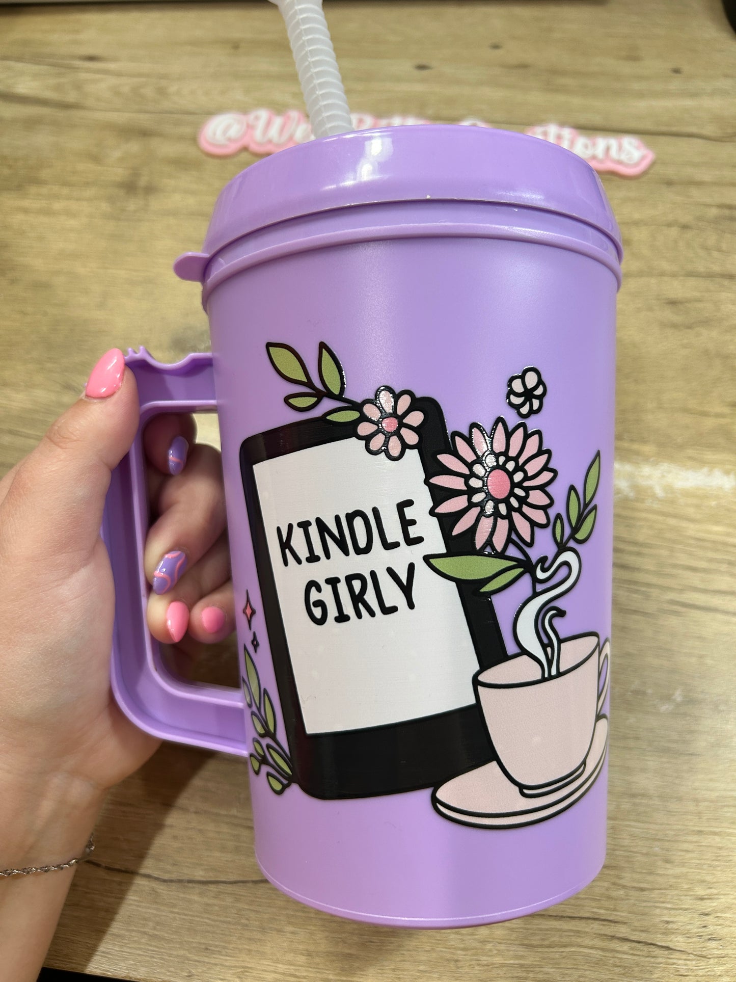 Kindle Girly 34oz Mega Mug