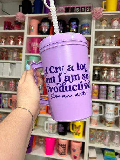 I Cry A Lot 34oz Mega Mug