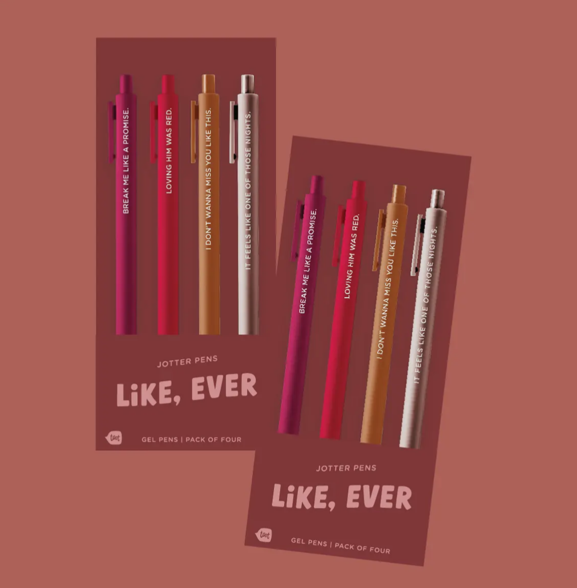 Like, Ever Jotter Pen (4 Pack)