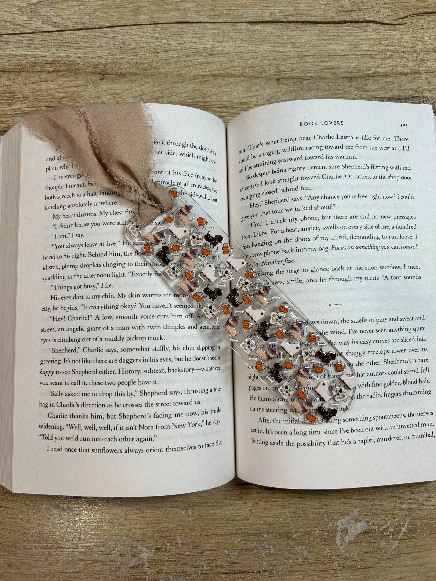 Costume Puppies Acrylic Bookmark