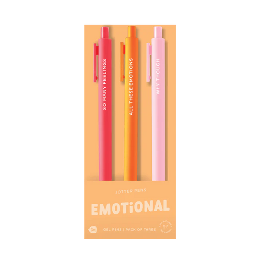 Emotional Jotter Pen (3 Pack)