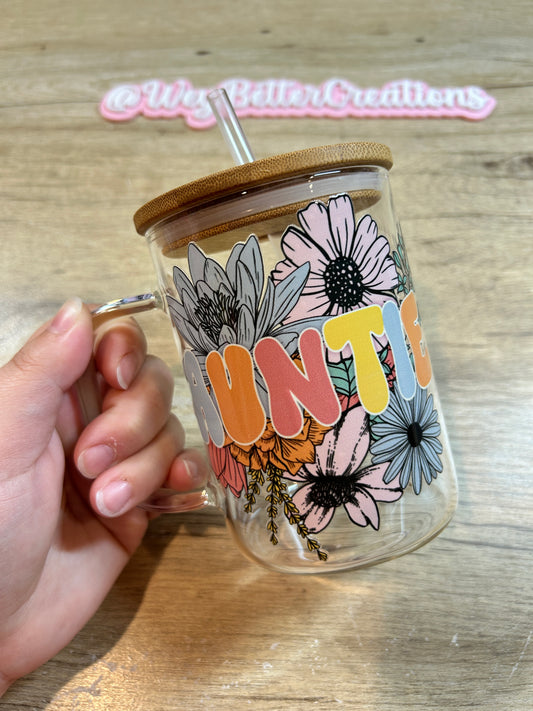 Auntie Glass Mug