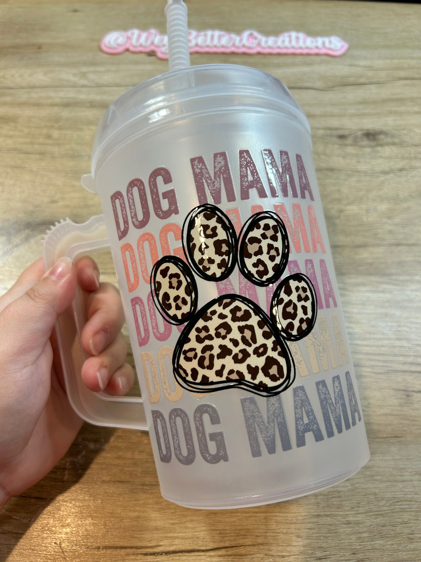 Dog Mom 34oz Mega Mug