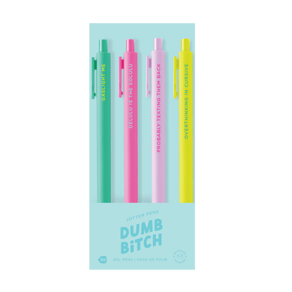 Dumb Bitch 4 Pen Pack