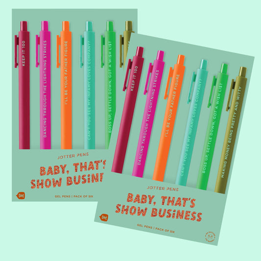 The Life of a Showgirl 6 Pen Pack