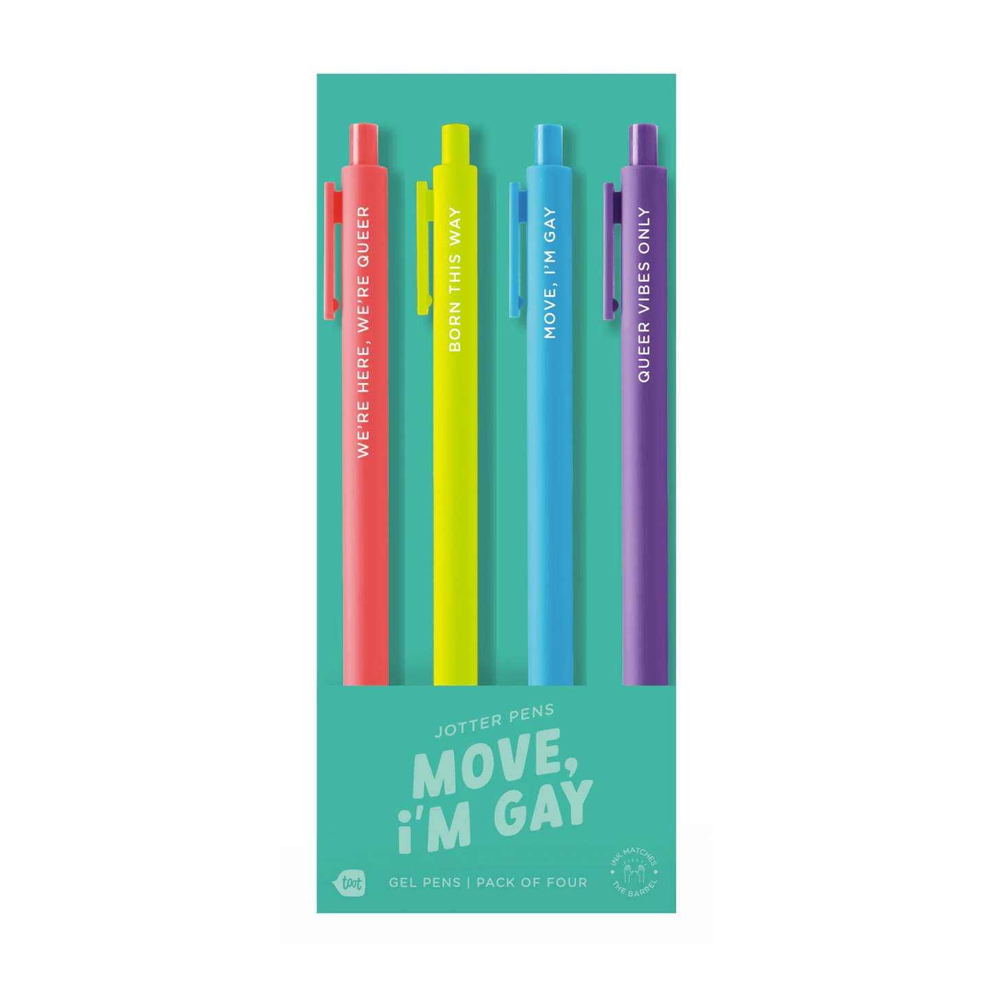 Move I'm Gay 4 Pen Pack